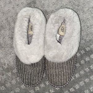 UGG knit slippers